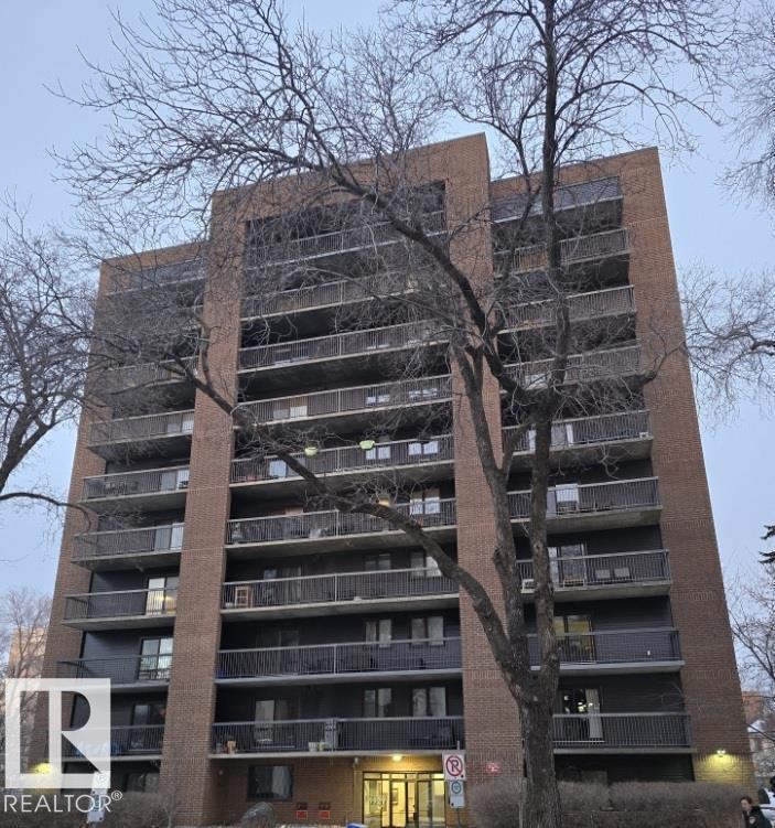 #601 9929 113 St Nw, Edmonton, AB - Outdoor With Balcony With Facade