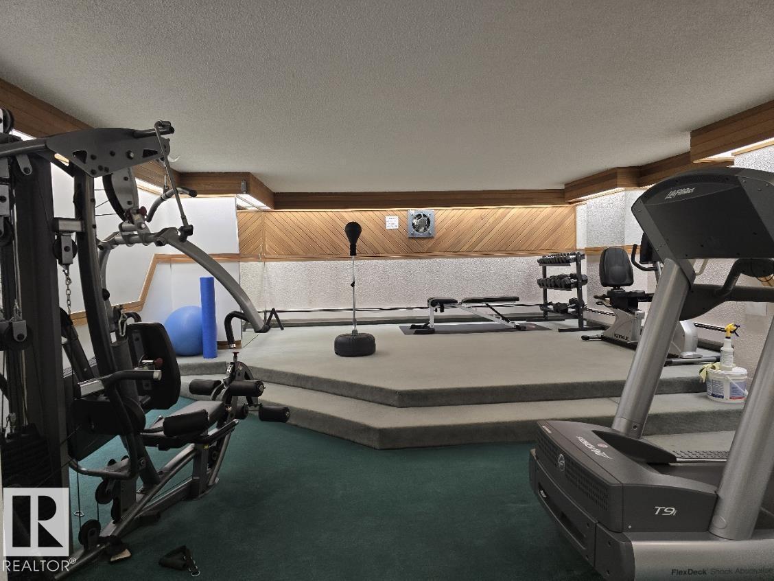 #601 9929 113 St Nw, Edmonton, AB - Indoor Photo Showing Gym Room