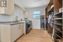 Walk in Closet with Laundry - 