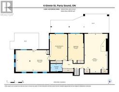Floor Plan Lower Level - 