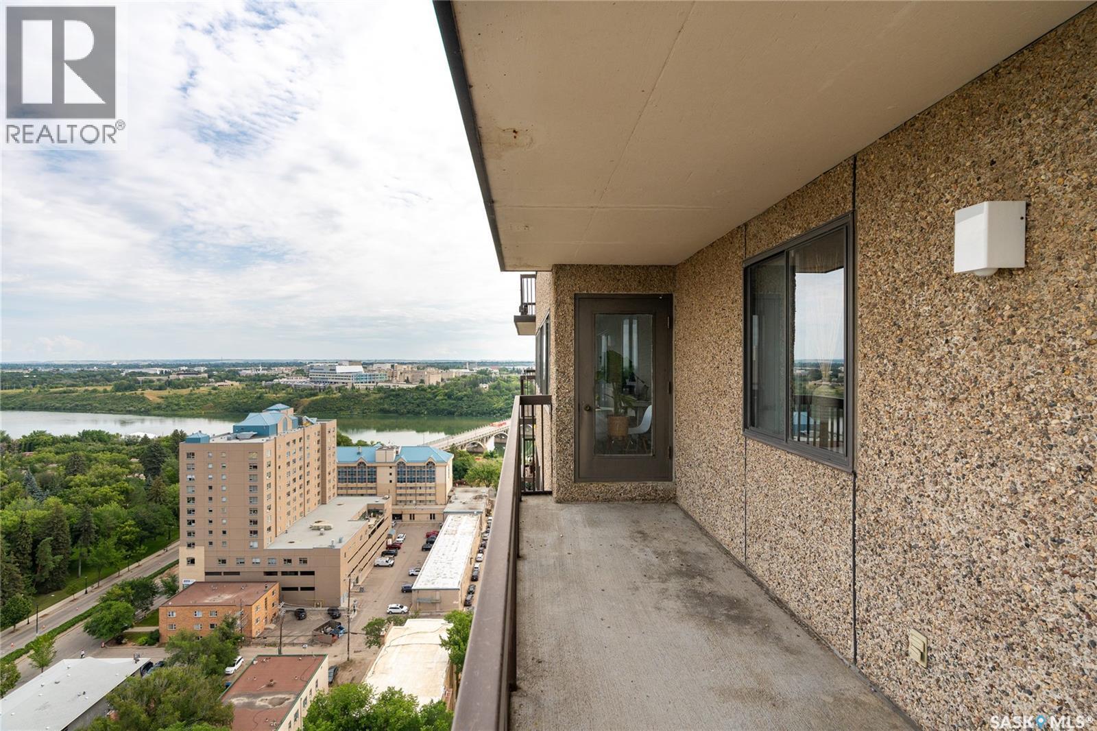 2402 311 6Th Avenue, Saskatoon, SK - Outdoor With Balcony With View