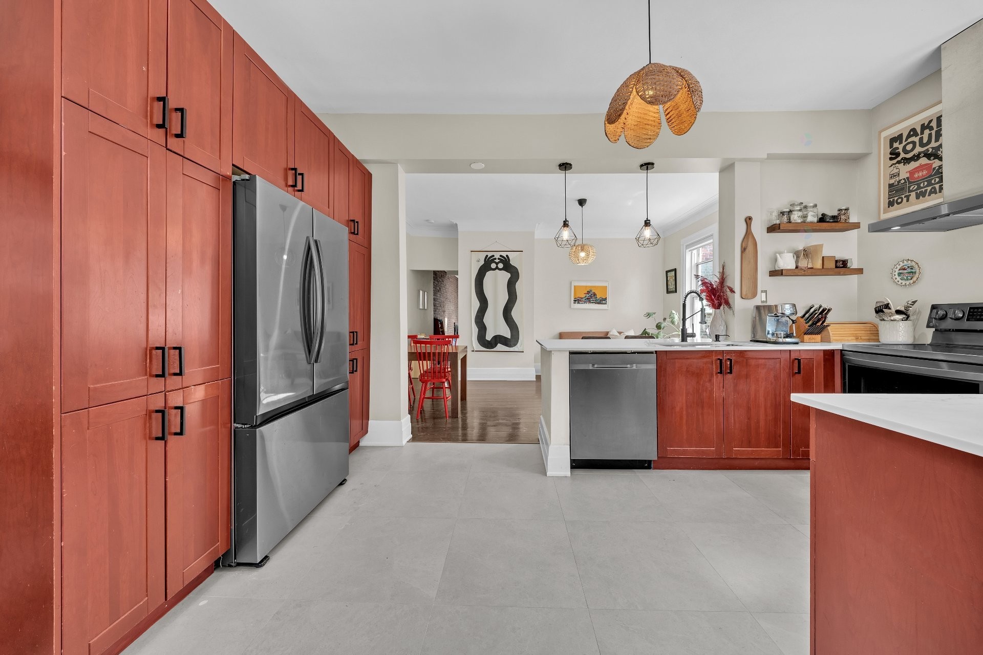 Kitchen - 2262 Av. Regent, Montréal (Côte-Des-Neiges/Notre-Dame-De-Grâce), QC - Indoor Photo Showing Kitchen