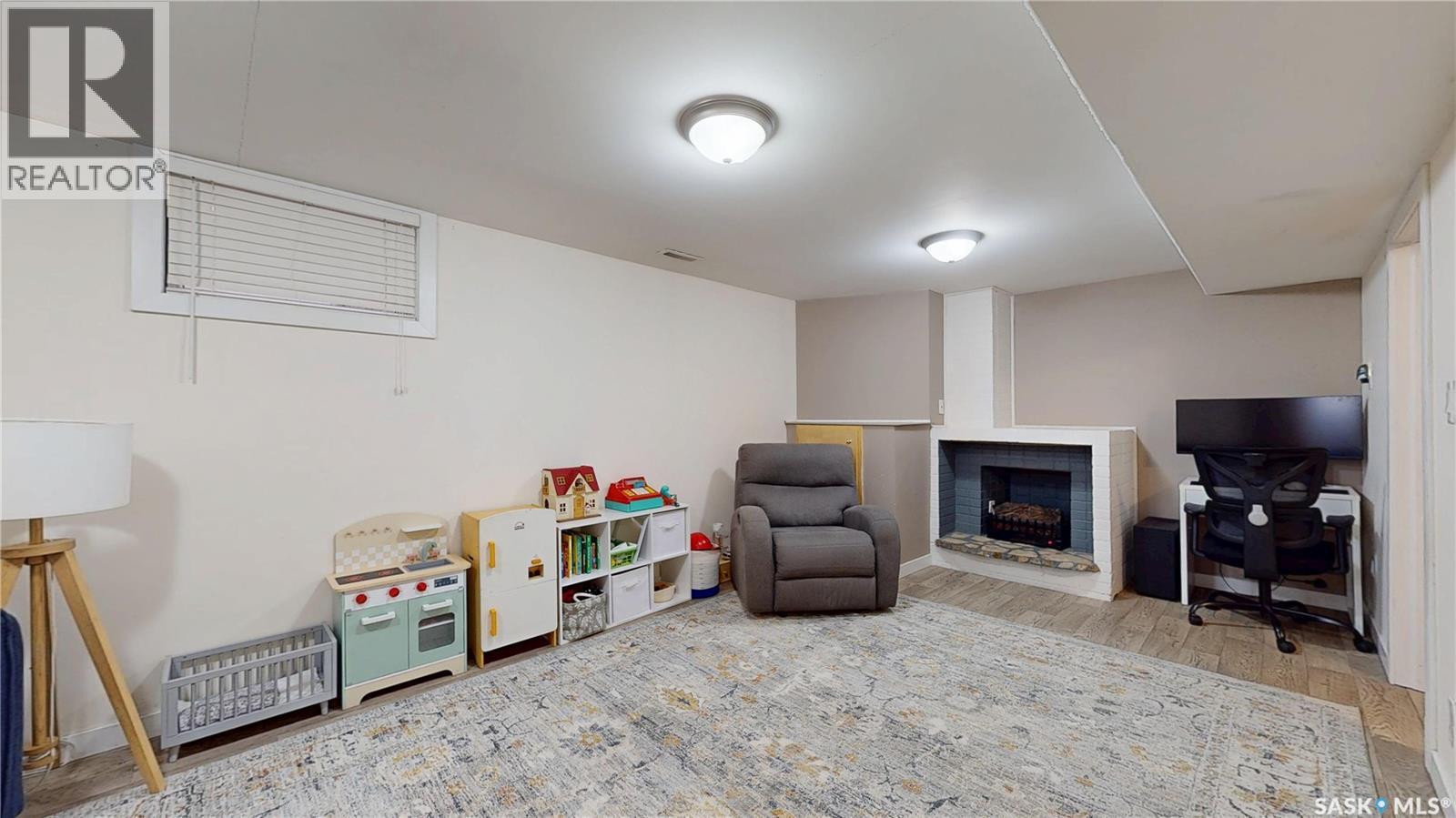 1947 Athol Street, Regina, SK - Indoor With Fireplace