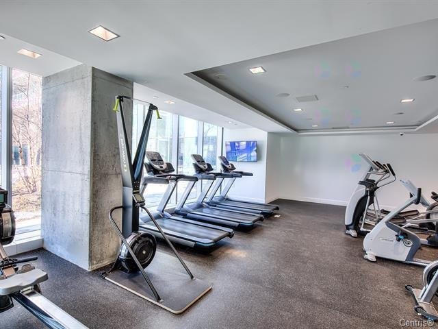 Salle d'exercice - 2803Z-1450 Boul. René-Lévesque O., Montréal (Ville-Marie), QC - Indoor Photo Showing Gym Room