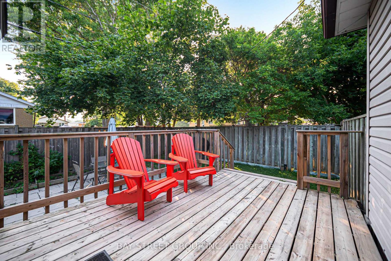 DECK IN BACKYARD - 58 Billingsgate Crescent, Ajax, ON - Outdoor With Deck Patio Veranda With Exterior