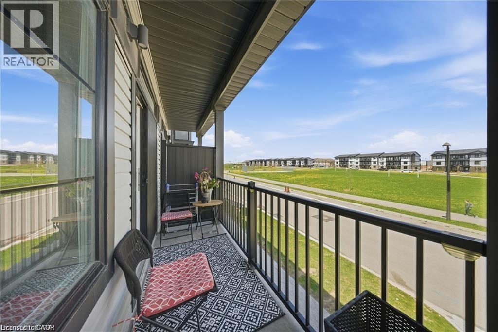 176 Wheat Lane, Kitchener, ON - Outdoor With Balcony With Exterior
