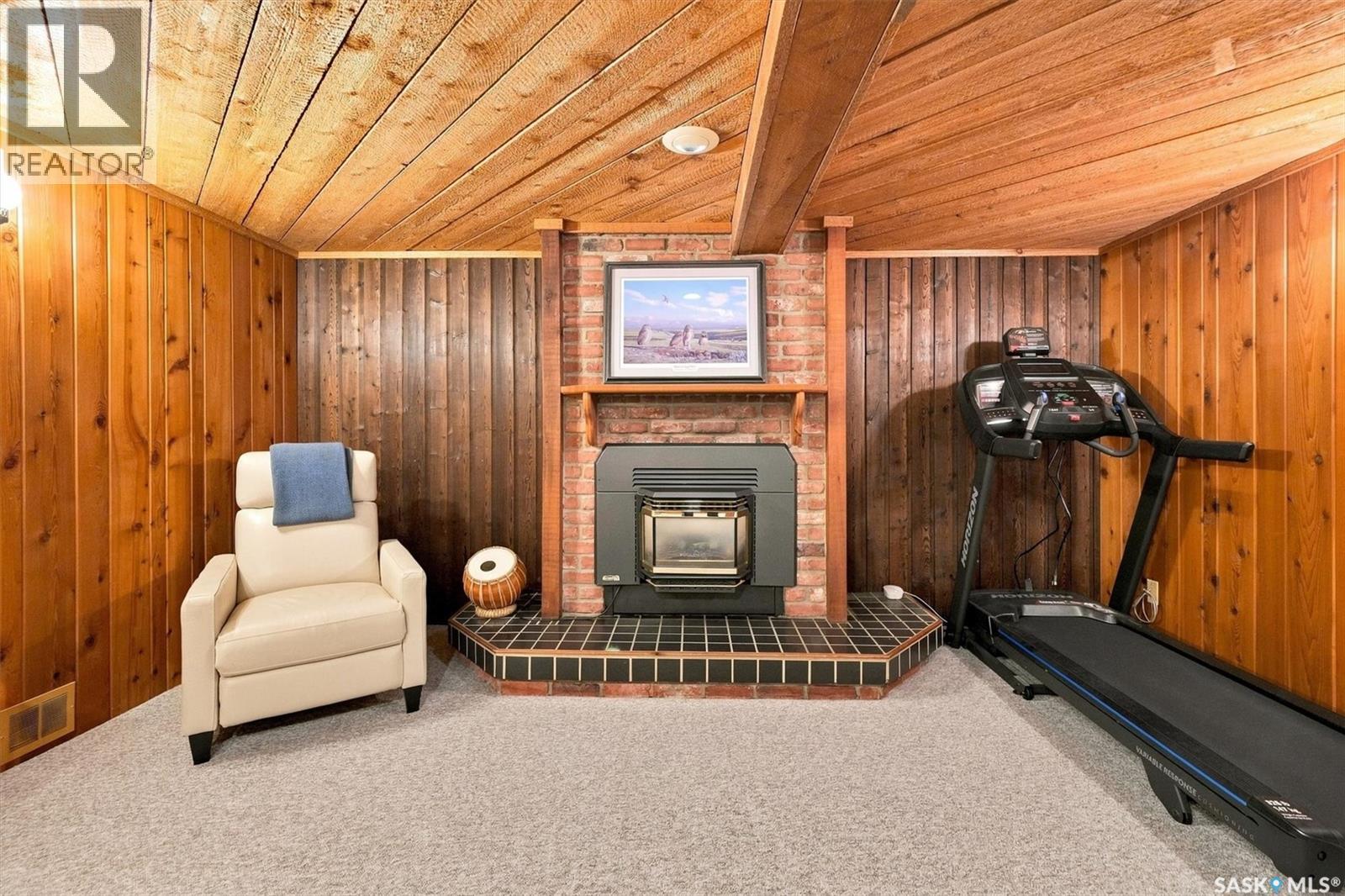 2202 Albert Avenue, Saskatoon, SK - Indoor With Fireplace