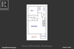 Basement Floorplan - 