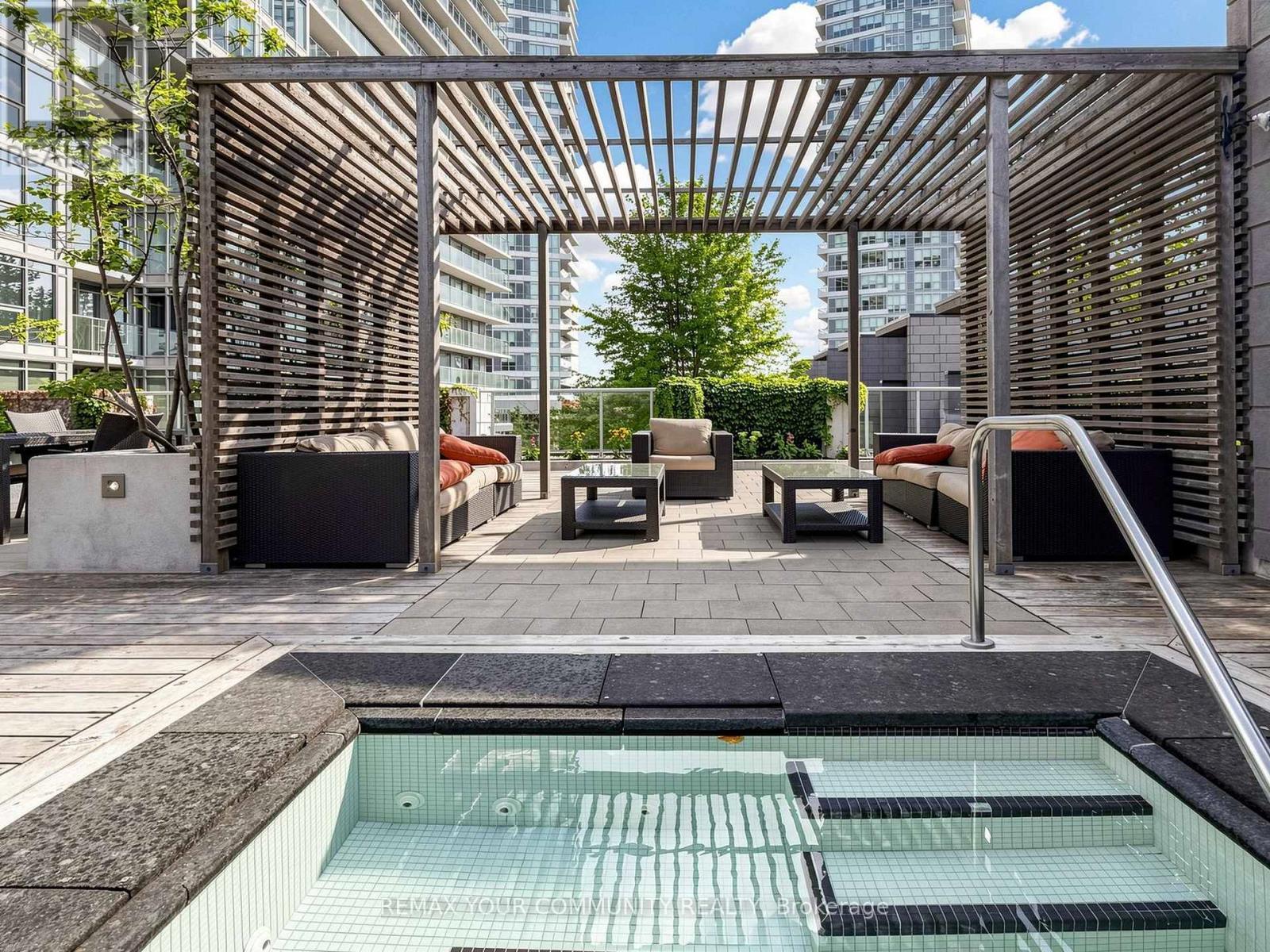 3302 - 121 Mcmahon Drive, Toronto, ON - Outdoor With Deck Patio Veranda