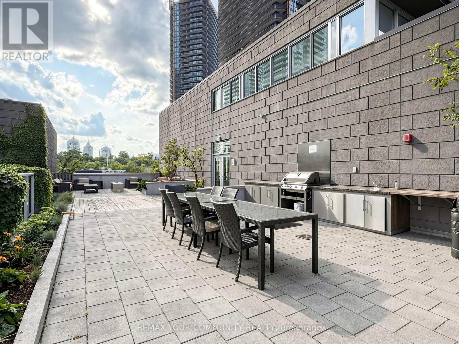 3302 - 121 Mcmahon Drive, Toronto, ON - Outdoor With Deck Patio Veranda With Exterior