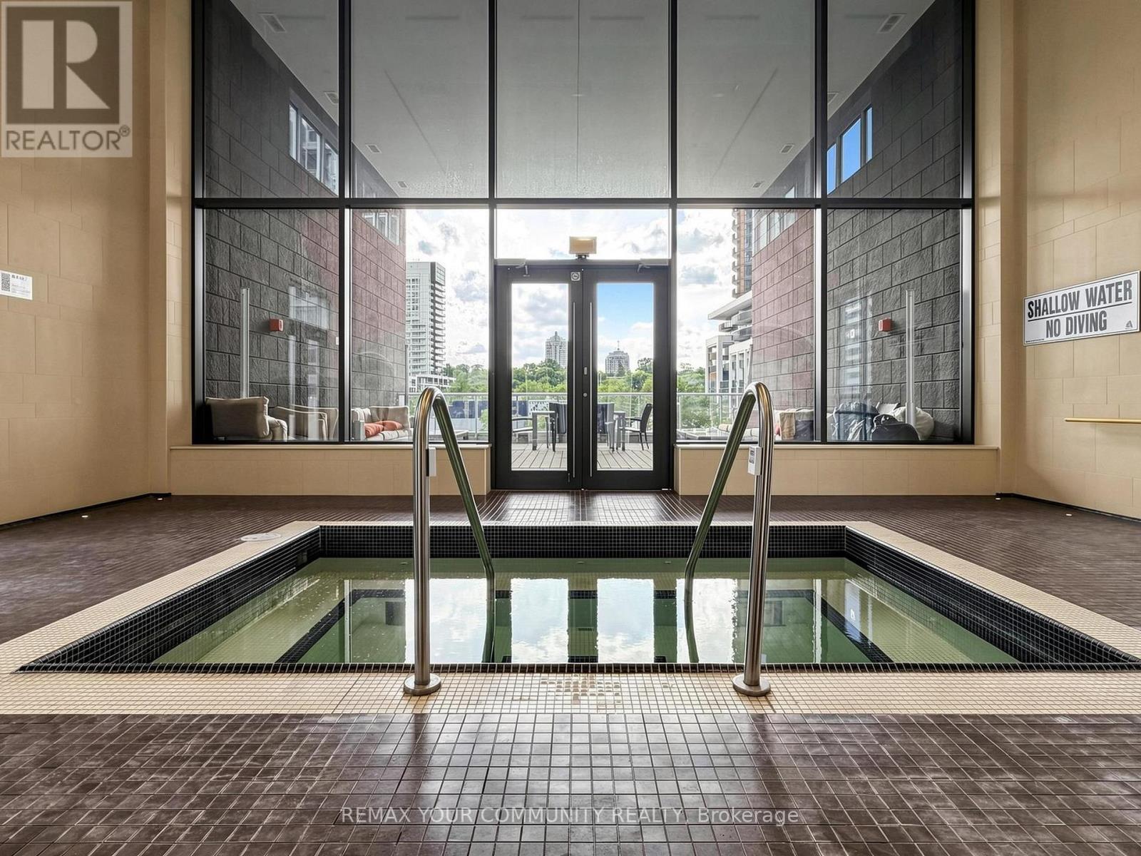 3302 - 121 Mcmahon Drive, Toronto, ON - Indoor Photo Showing Other Room With In Ground Pool