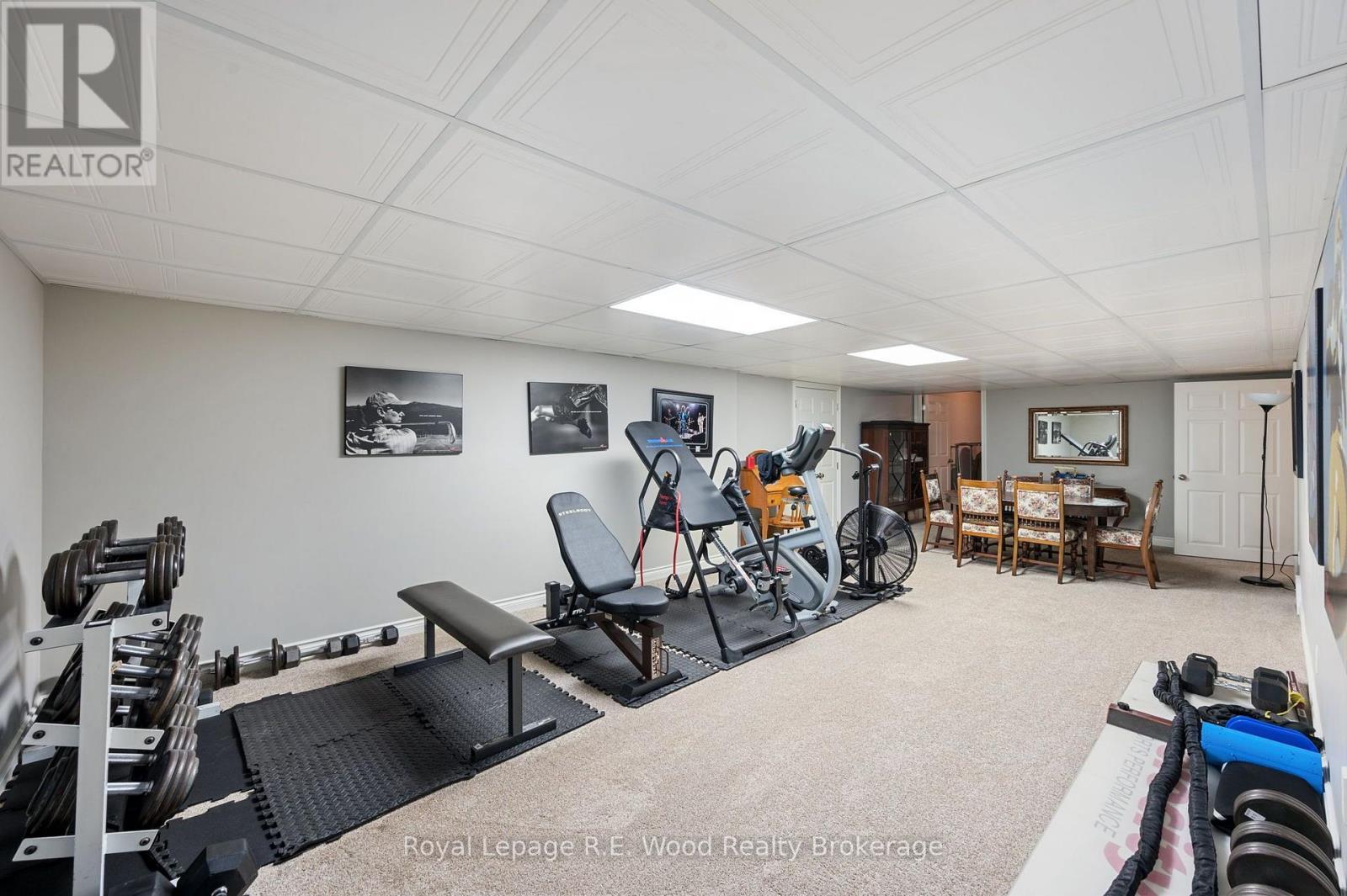 2 Whispering Pine Lane, Tillsonburg, ON - Indoor Photo Showing Gym Room