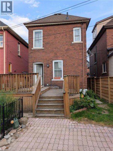 61 Barnesdale Avenue N, Hamilton, ON - Outdoor With Deck Patio Veranda With Exterior
