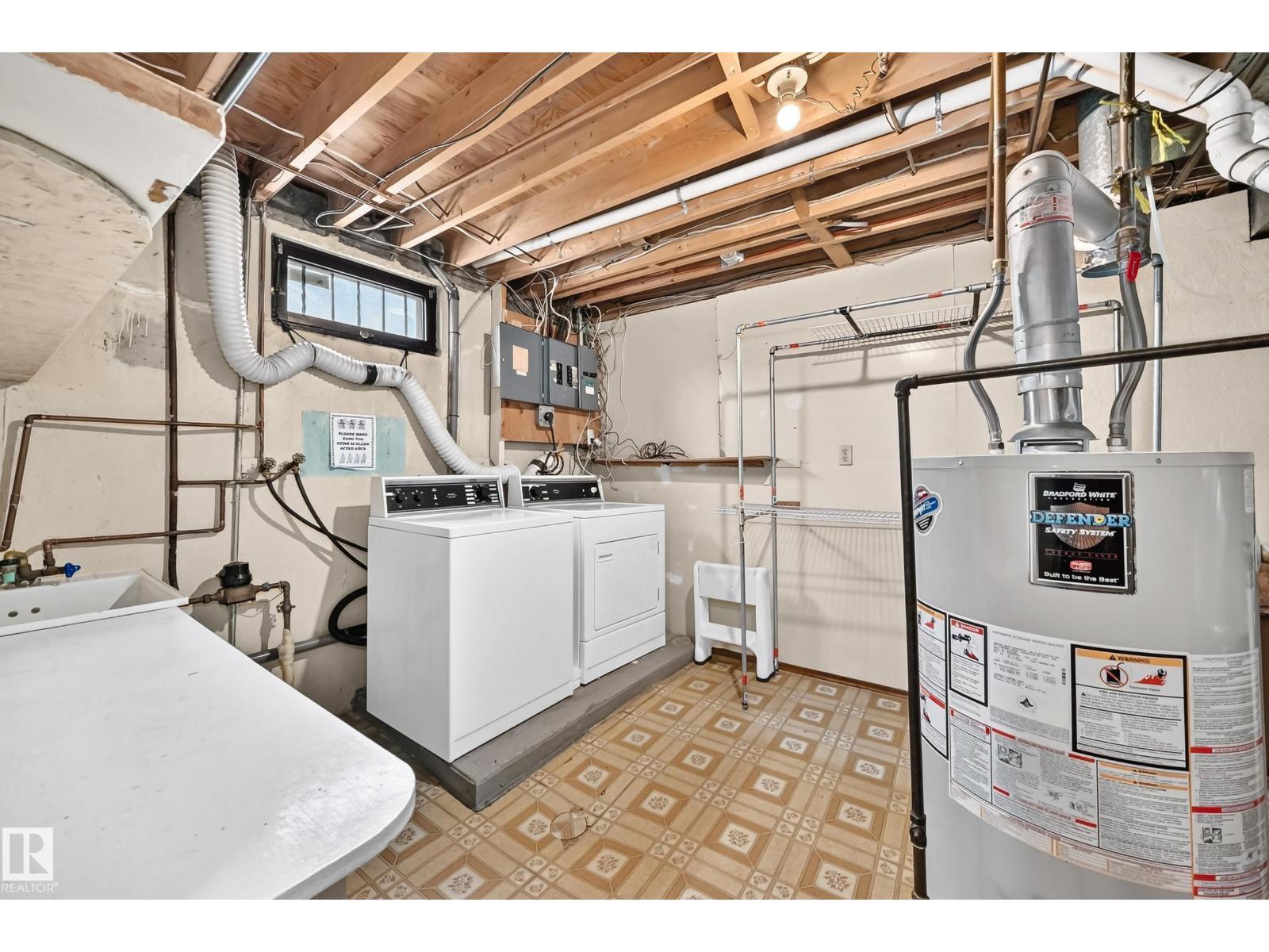 15020 88 St Nw, Edmonton, AB - Indoor Photo Showing Basement
