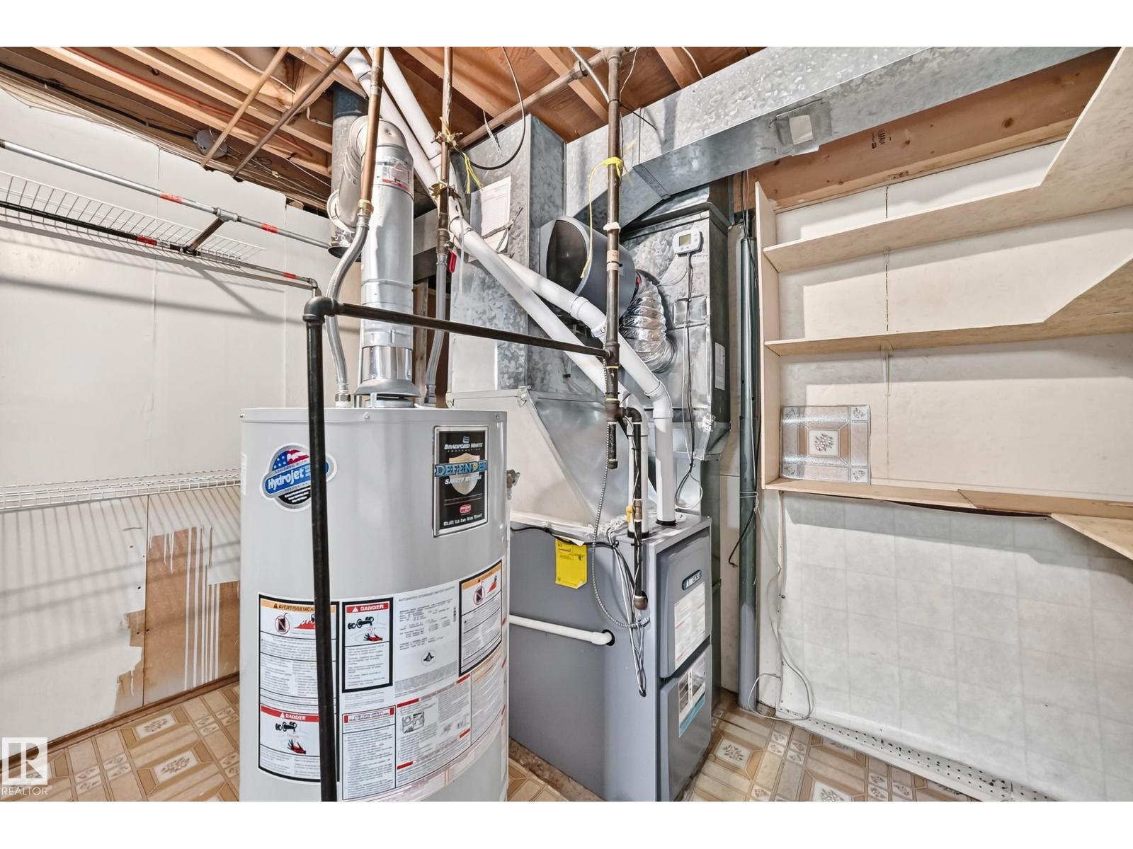 15020 88 St Nw, Edmonton, AB - Indoor Photo Showing Basement