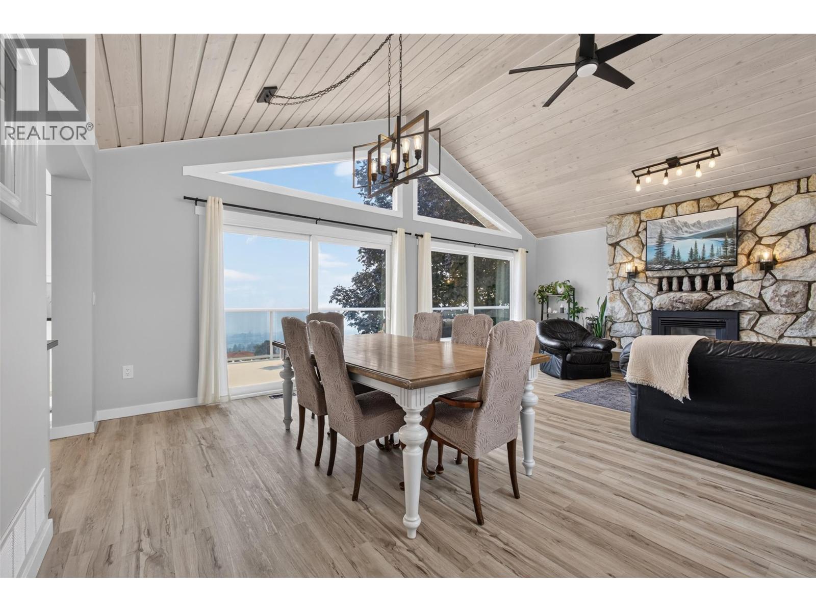 Capture peak morning light with the east facing orientation - 3491 Fenton Road, West Kelowna, BC - Outdoor With Deck Patio Veranda With Exterior