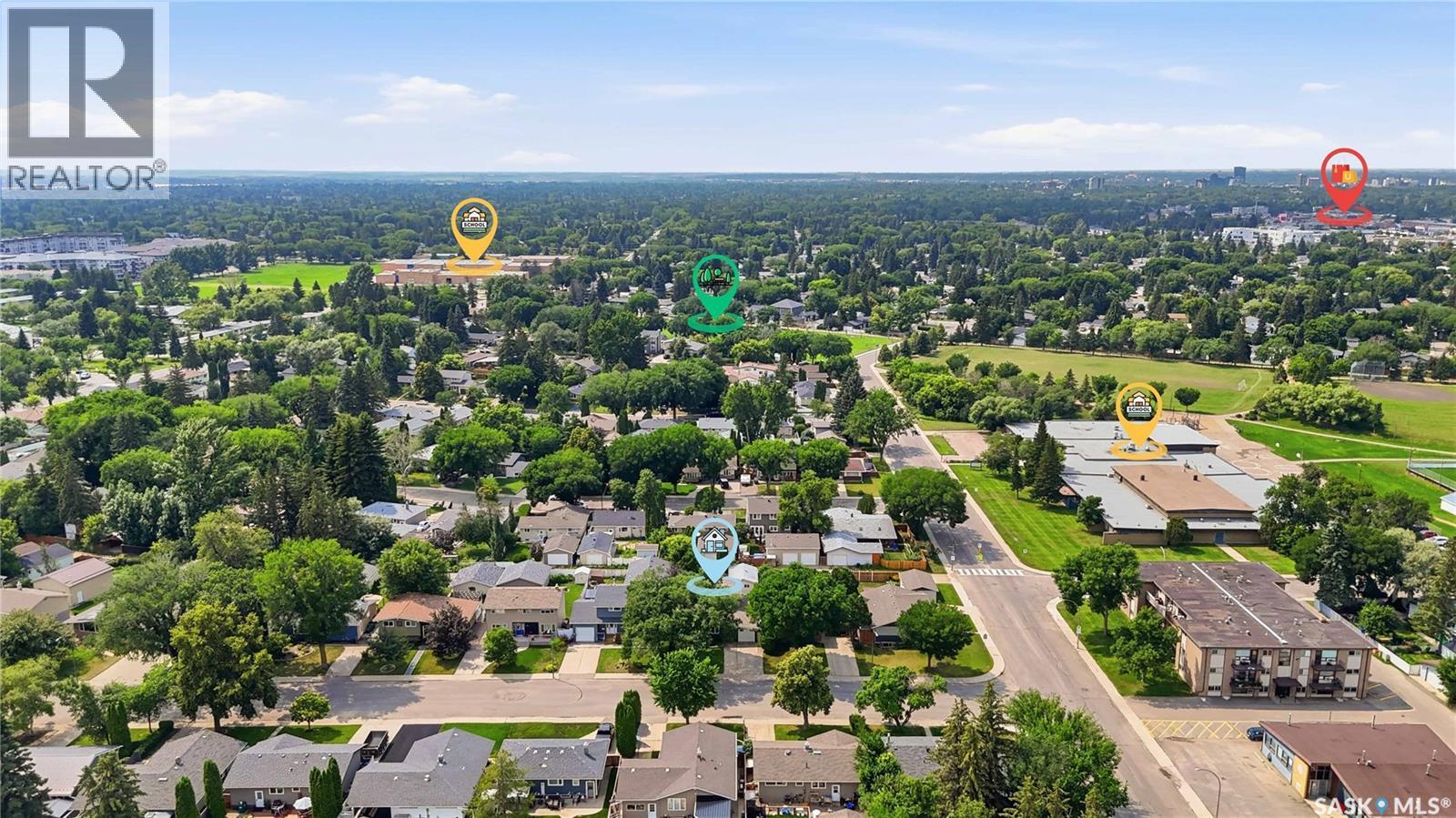 1710 Cameron Avenue, Saskatoon, SK - Outdoor With View