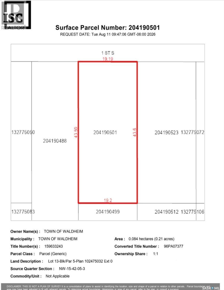 108 1St Avenue, Waldheim, SK