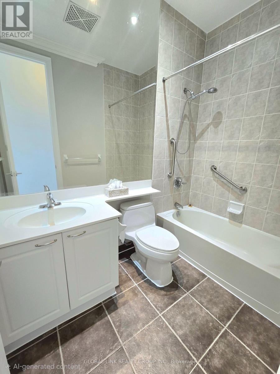 2nd BR ensuite - Uph 01 - 88 Times Avenue, Markham, ON - Indoor Photo Showing Bathroom