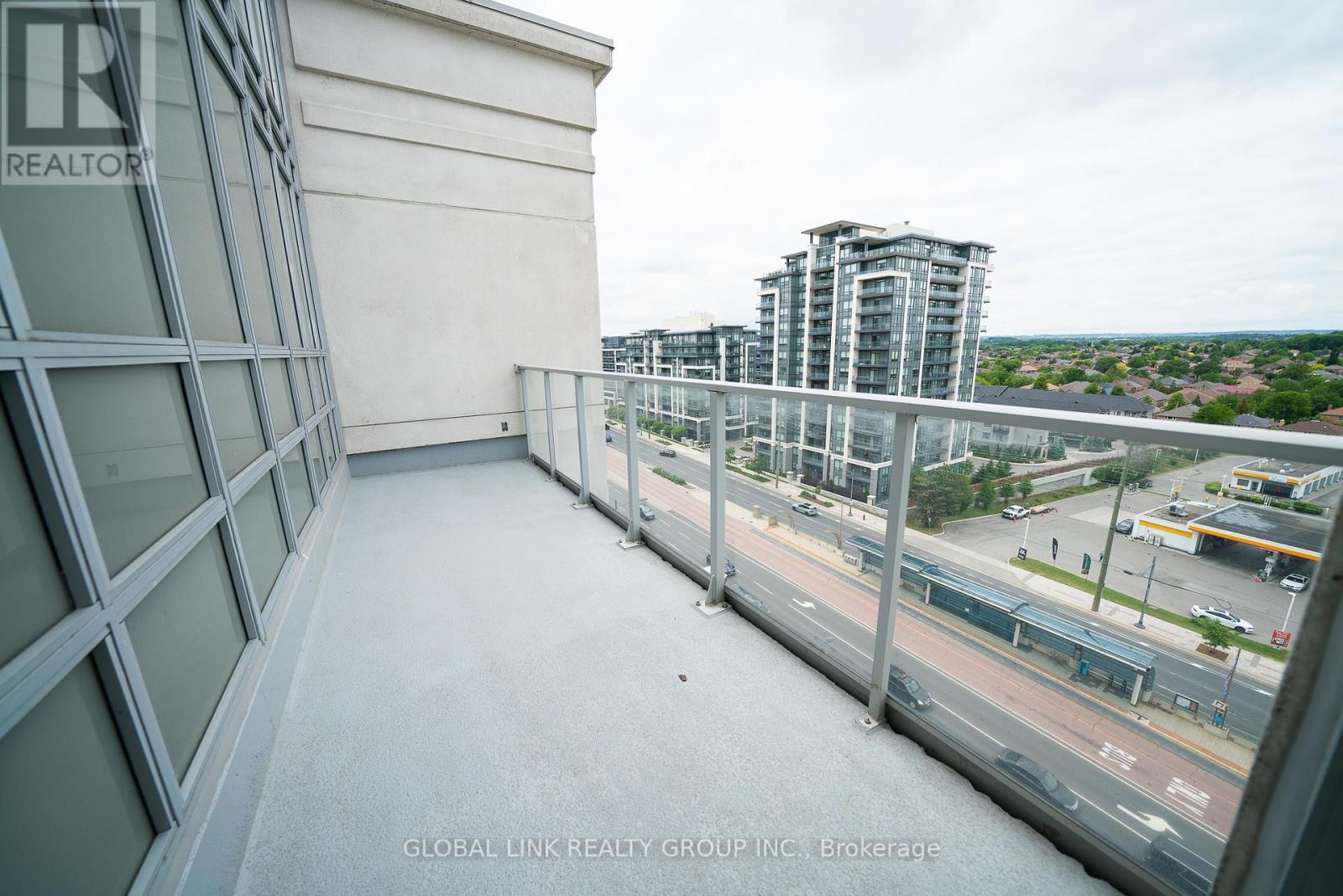 Primary BR Balcony - Uph 01 - 88 Times Avenue, Markham, ON - Outdoor With Exterior