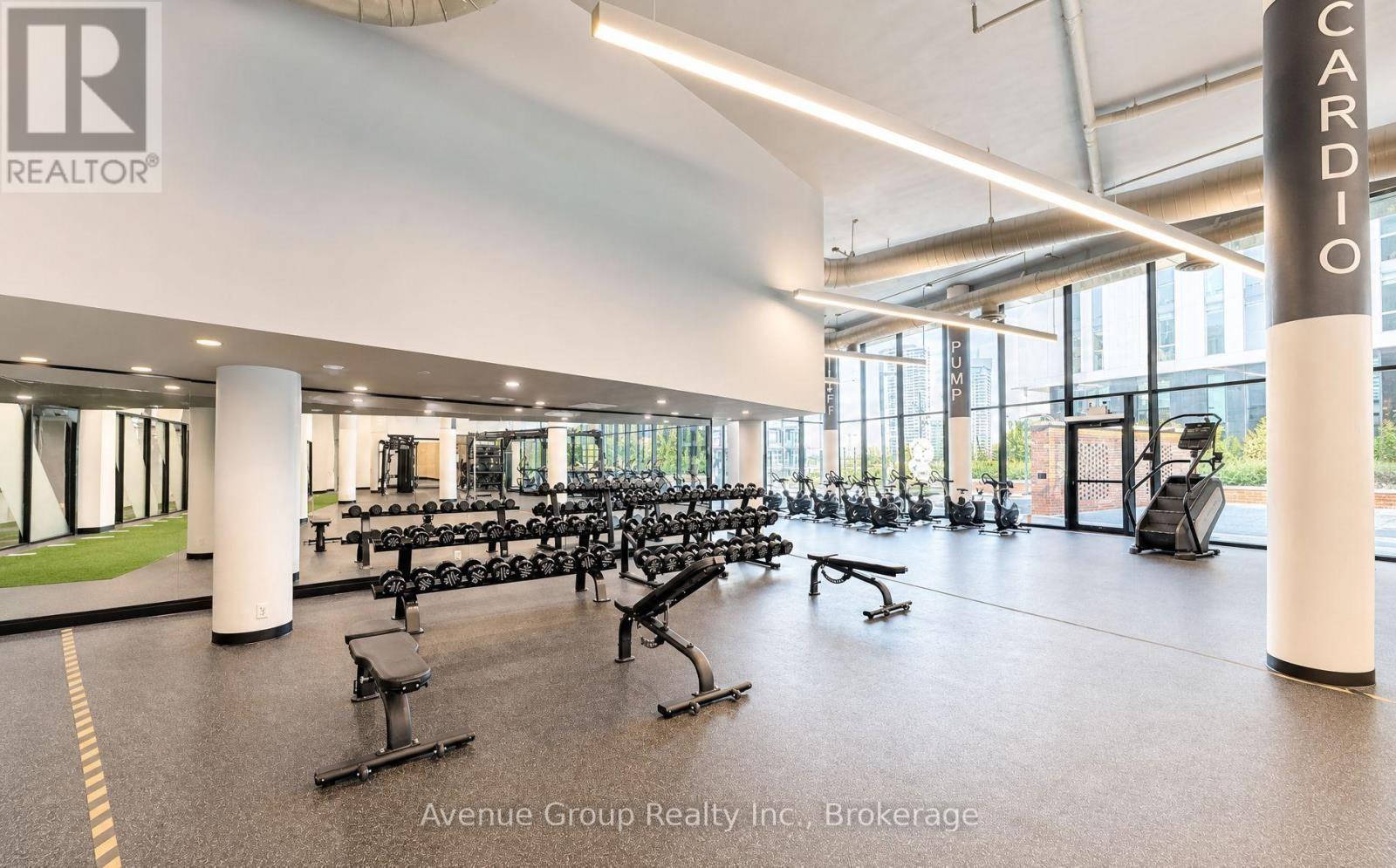 1011 - 292 Verdale Crossing, Markham, ON - Indoor Photo Showing Gym Room