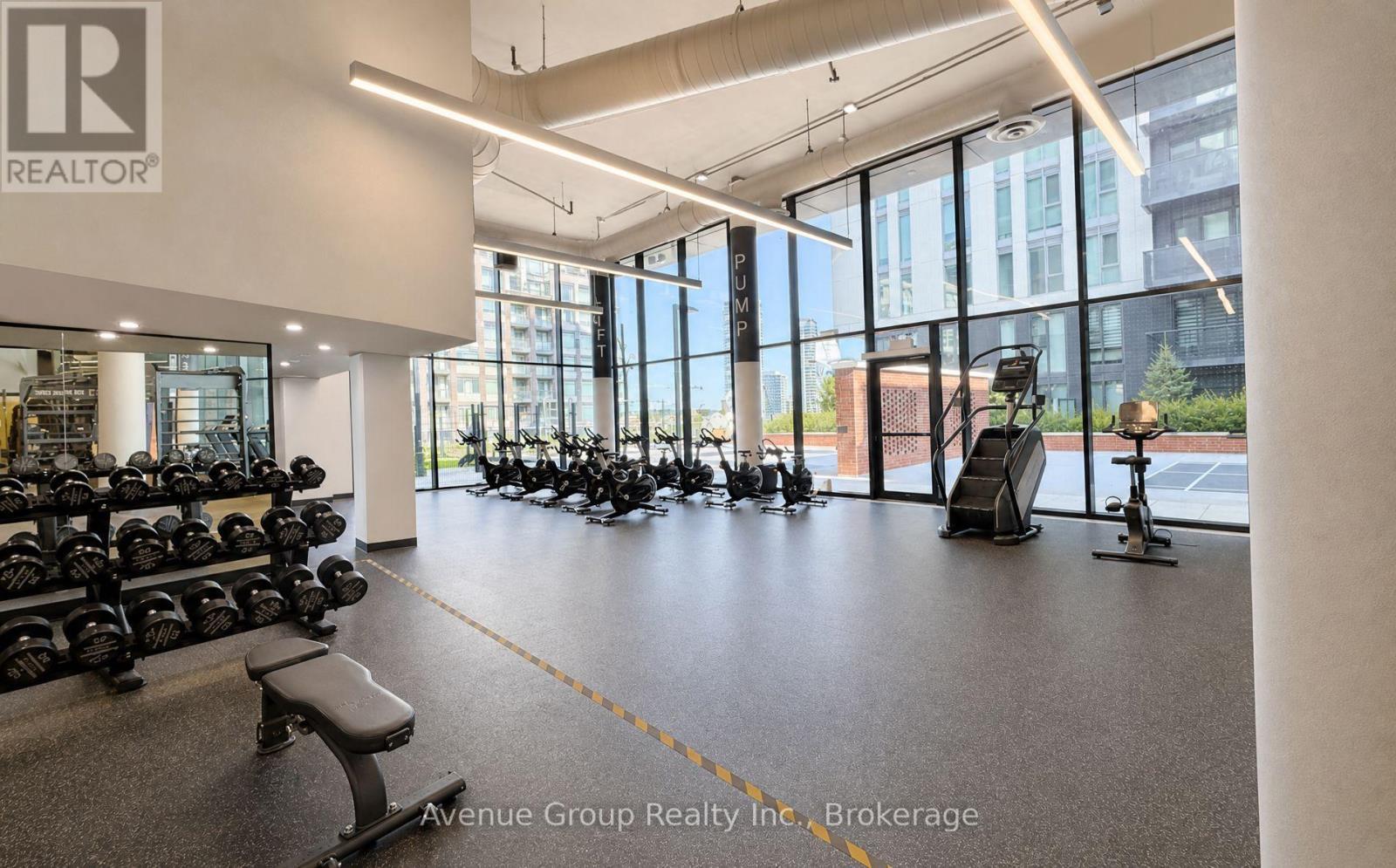 1011 - 292 Verdale Crossing, Markham, ON - Indoor Photo Showing Gym Room