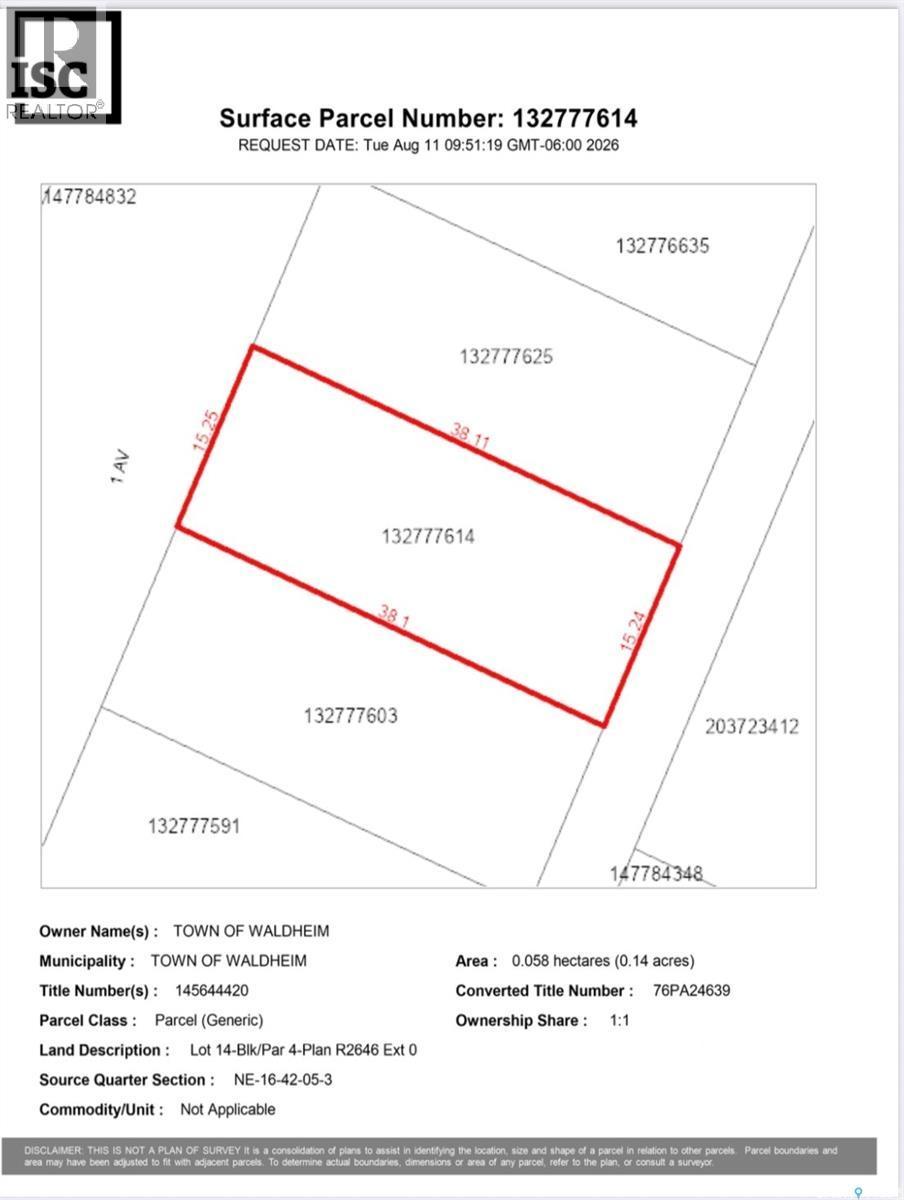 3006 1St Avenue, Waldheim, SK