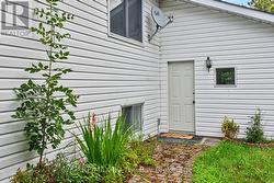 Garage Entrance from rear yard - 
