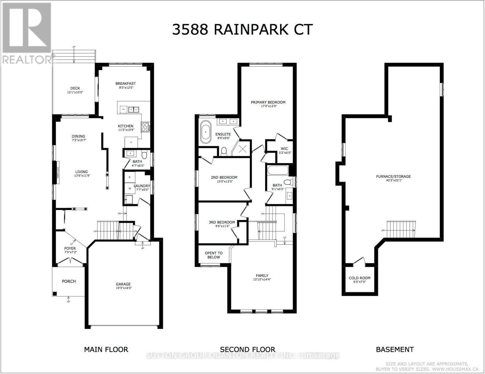 3588 Rainpark Court, Mississauga, ON