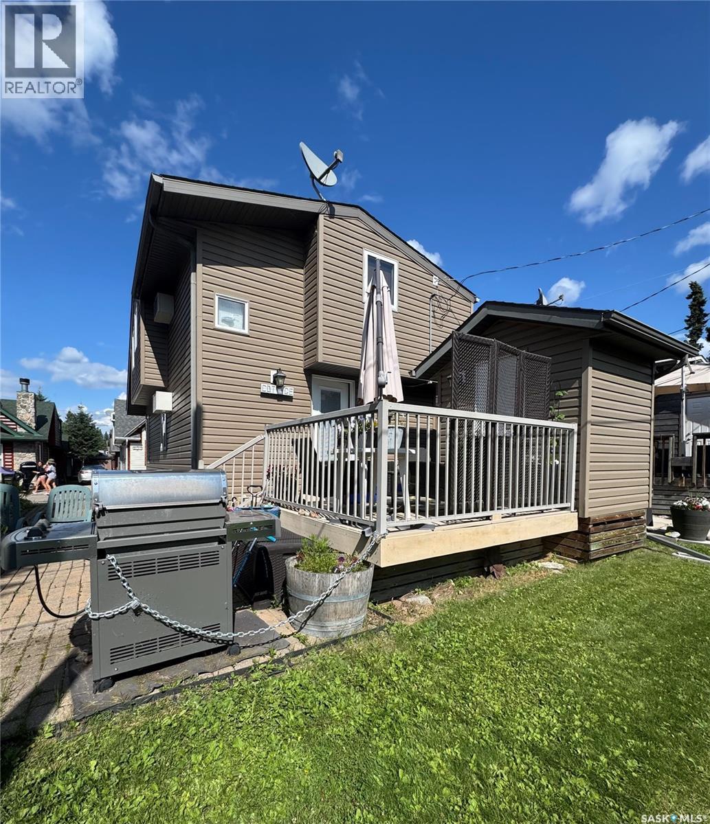 1561 Eagle Waskesiu Lake, Prince Albert National Park, SK - Outdoor With Deck Patio Veranda With Exterior