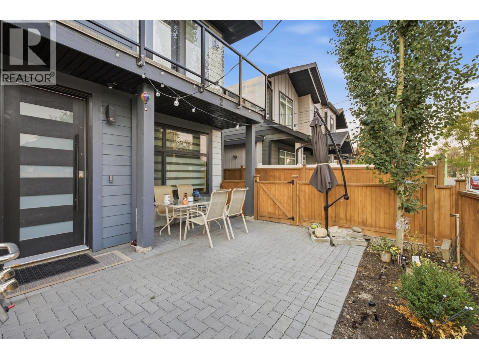 830 Glenwood Avenue Unit# 2, Kelowna, BC - Outdoor With Deck Patio Veranda