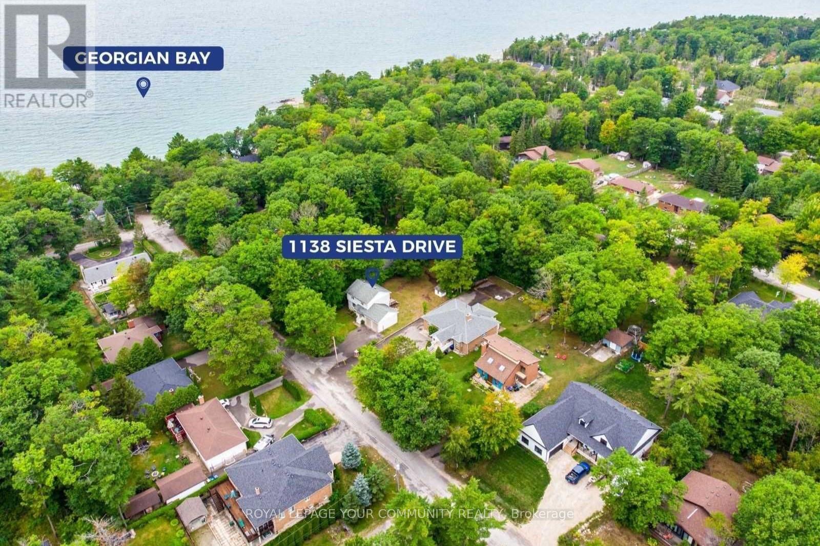 1138 Siesta Drive, Tiny, ON - Outdoor With View
