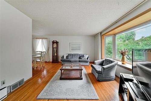 2 Voyageur Ave, Winnipeg, MB - Indoor Photo Showing Living Room