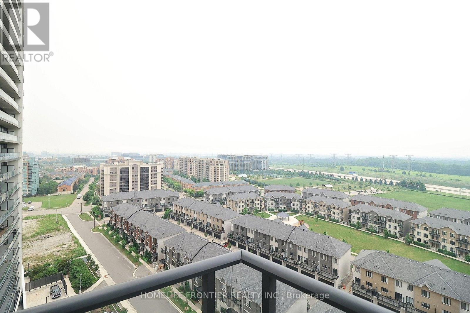 1606 - 12 Gandhi Lane, Markham, ON - Outdoor With Balcony With View