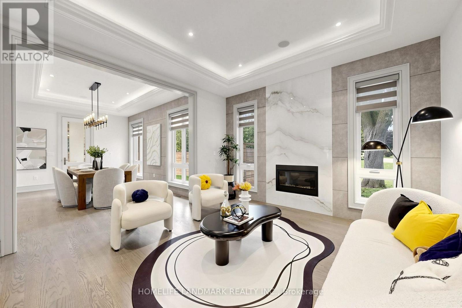 1 Tuscay Court, Markham, ON - Indoor With Fireplace
