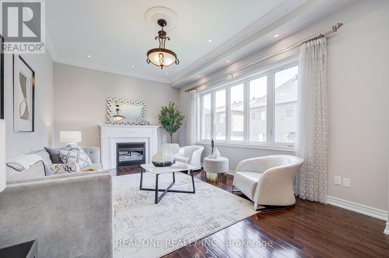 66 Wozniak Crescent, Markham, ON - Indoor Photo Showing Other Room With Fireplace