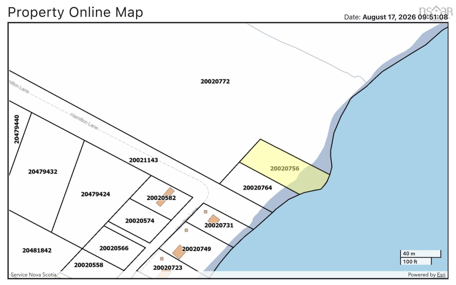 Hamilton Lane, Brule Point, NS