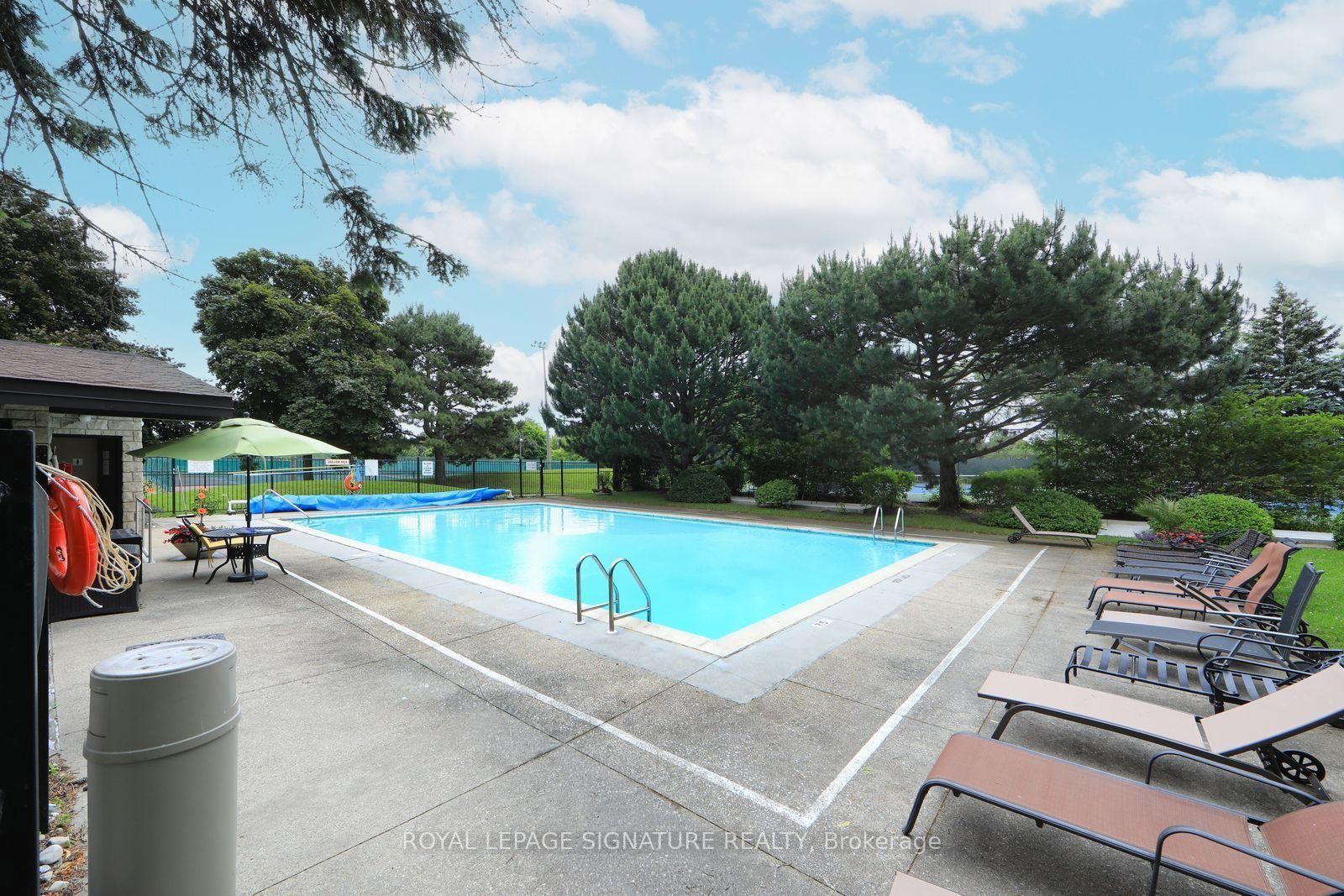 1402-3303 Don Mills Road, Toronto, ON - Outdoor With In Ground Pool
