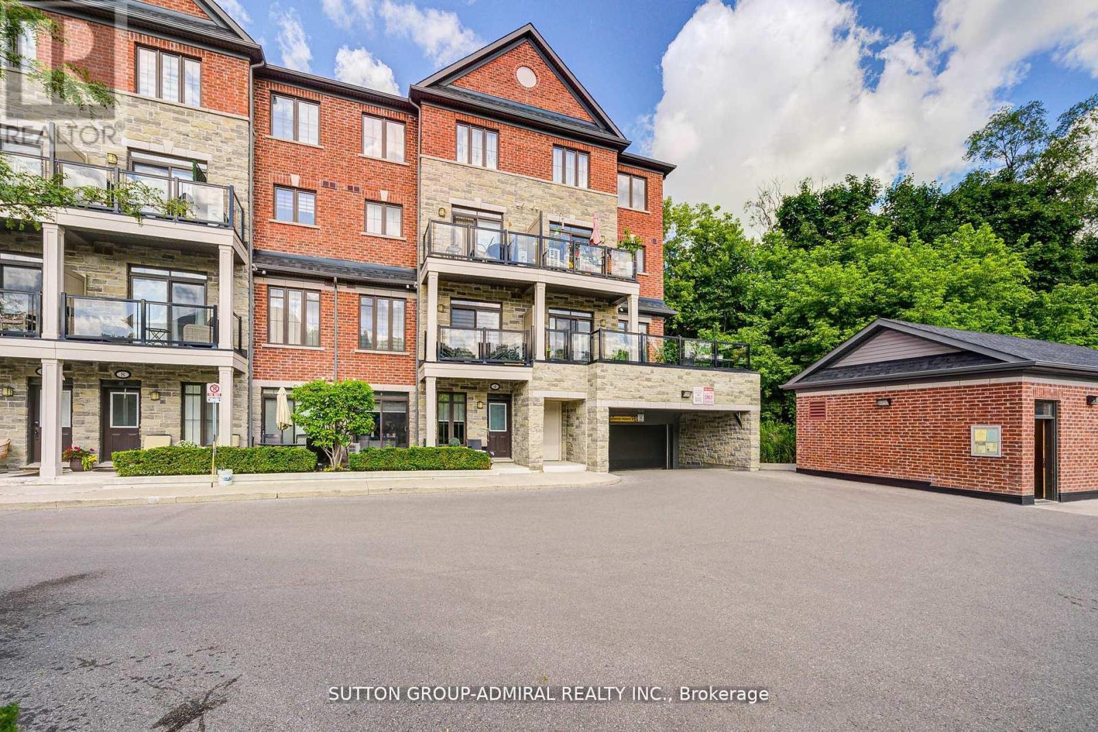 Bright End Unit - 3 - 196 Pine Grove Road, Vaughan, ON - Outdoor With Balcony With Facade