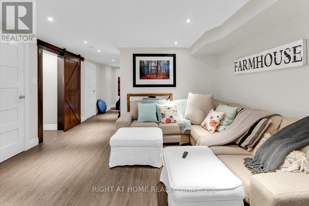 18 Bashford Road, Ajax, ON - Indoor Photo Showing Living Room With Fireplace