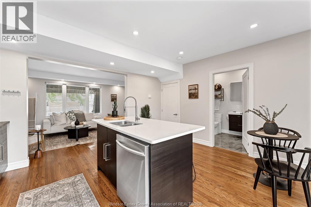 1362 Elsmere, Windsor, ON - Indoor Photo Showing Other Room With Fireplace