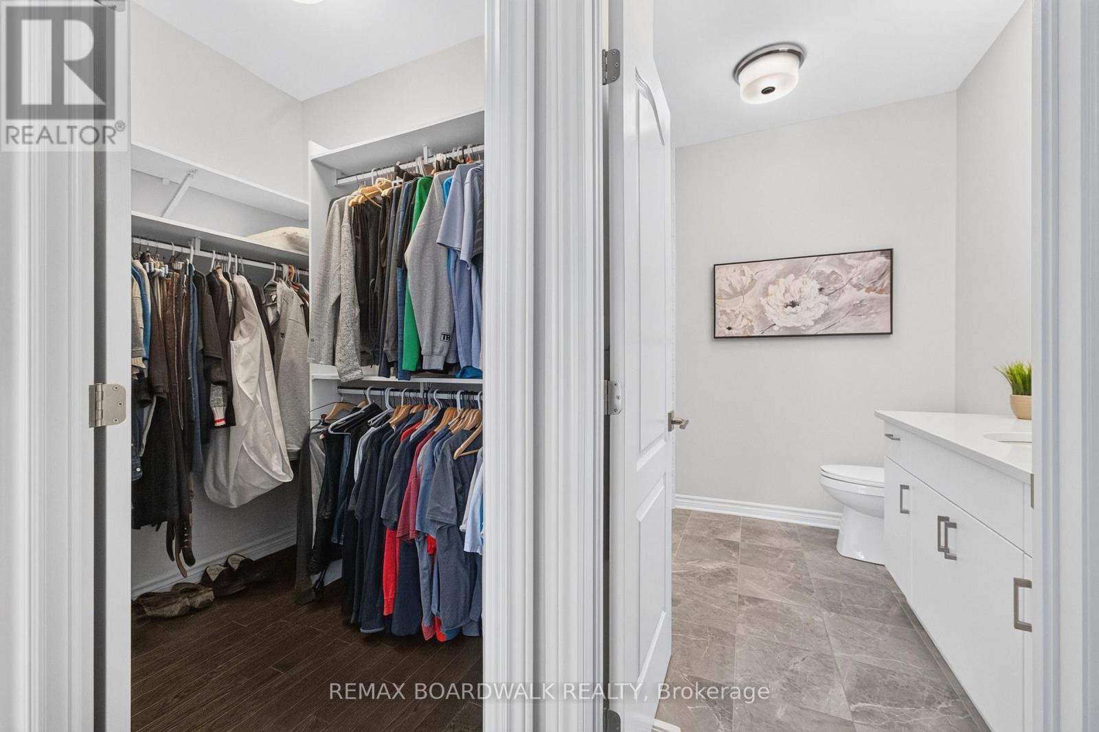 Primary Bedroom w/ WIC + 3PC Ensuite - 224 Maygrass Way, Ottawa, ON - Indoor With Storage
