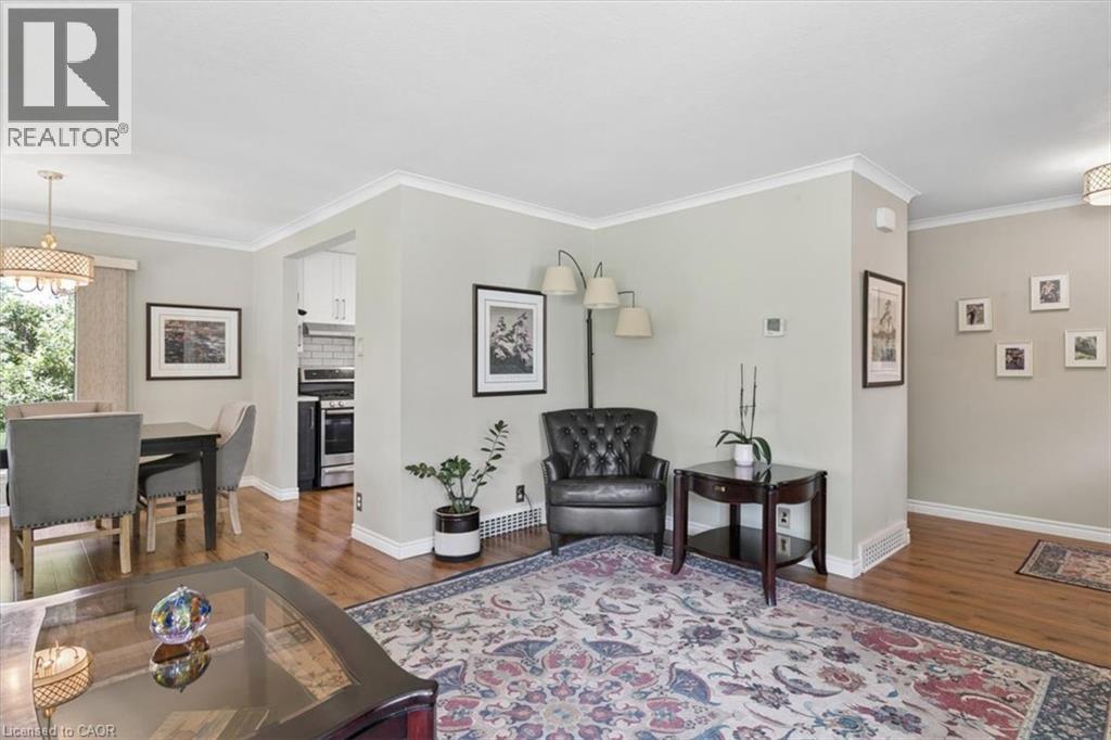 Living room and dining area - 138 Blueridge Avenue, Kitchener, ON