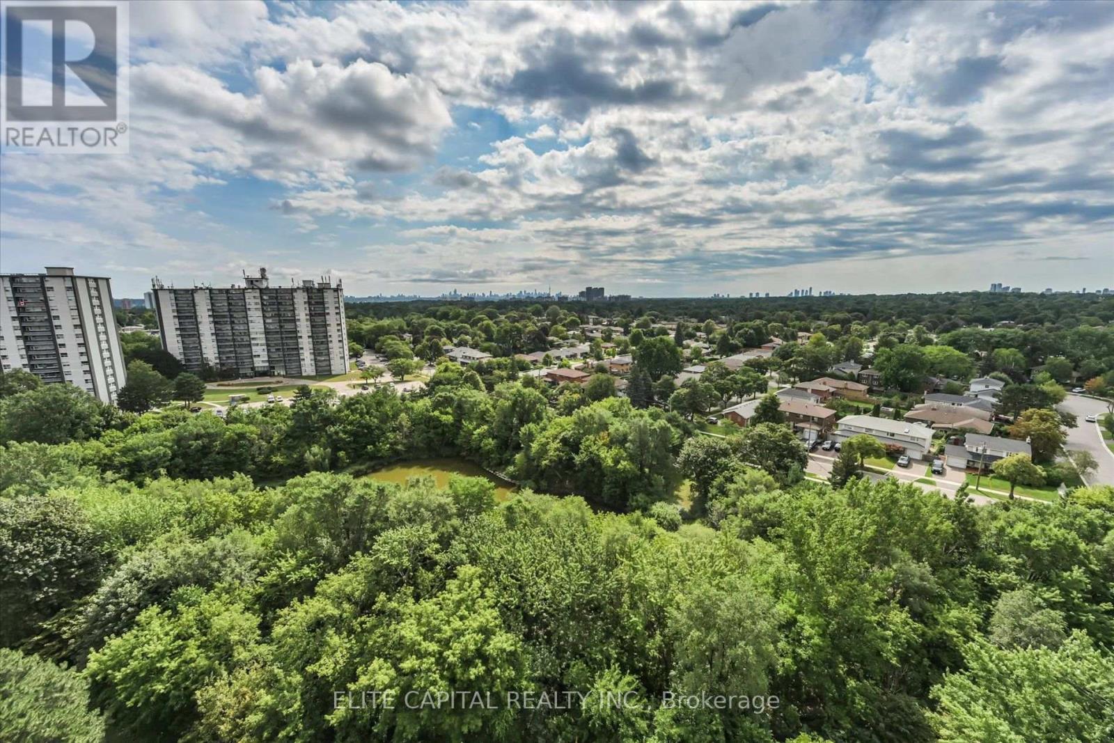 #1710 - 11 Wincott Drive, Toronto, ON - Outdoor With View