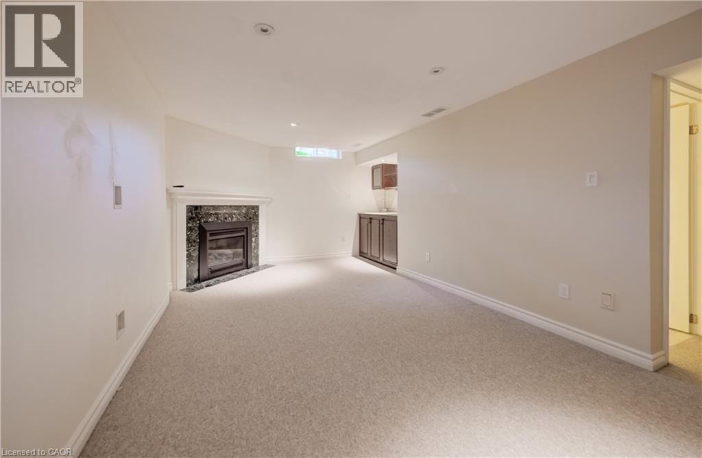 451 Burnett Avenue, Cambridge, ON - Indoor Photo Showing Other Room With Fireplace