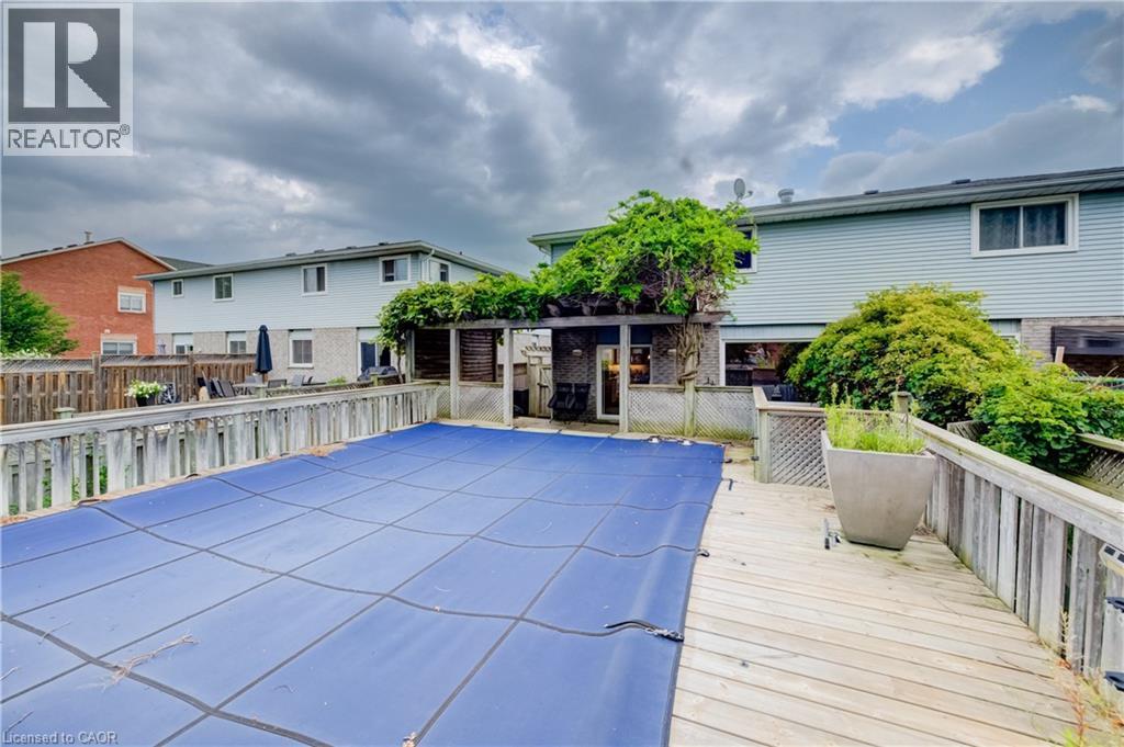 451 Burnett Avenue, Cambridge, ON - Outdoor With In Ground Pool With Deck Patio Veranda With Exterior