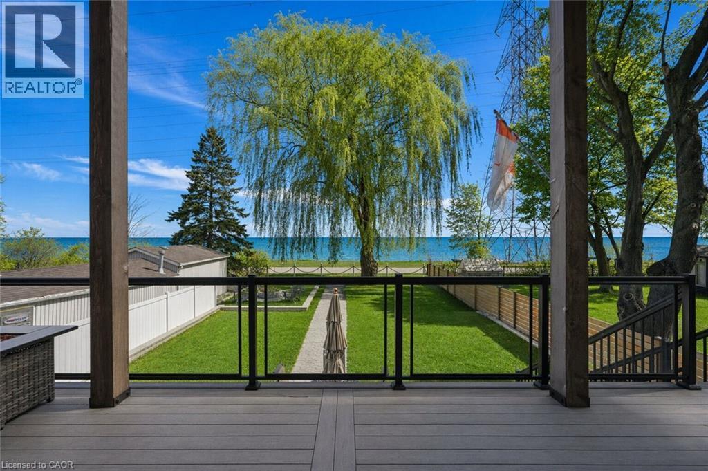 207 Beach Boulevard, Hamilton, ON - Outdoor With Body Of Water With Deck Patio Veranda