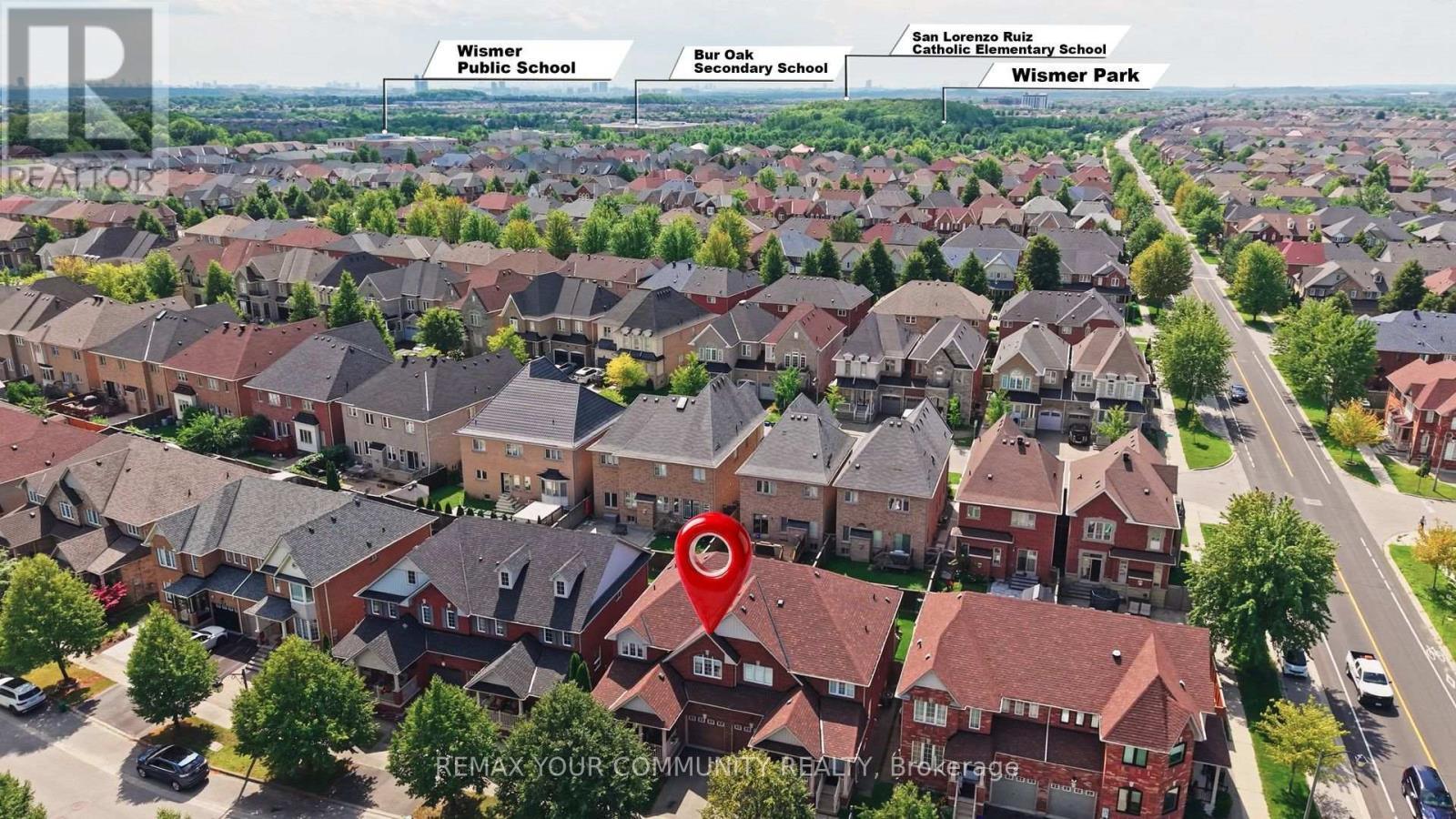 230 Hammersly Boulevard, Markham, ON - With View