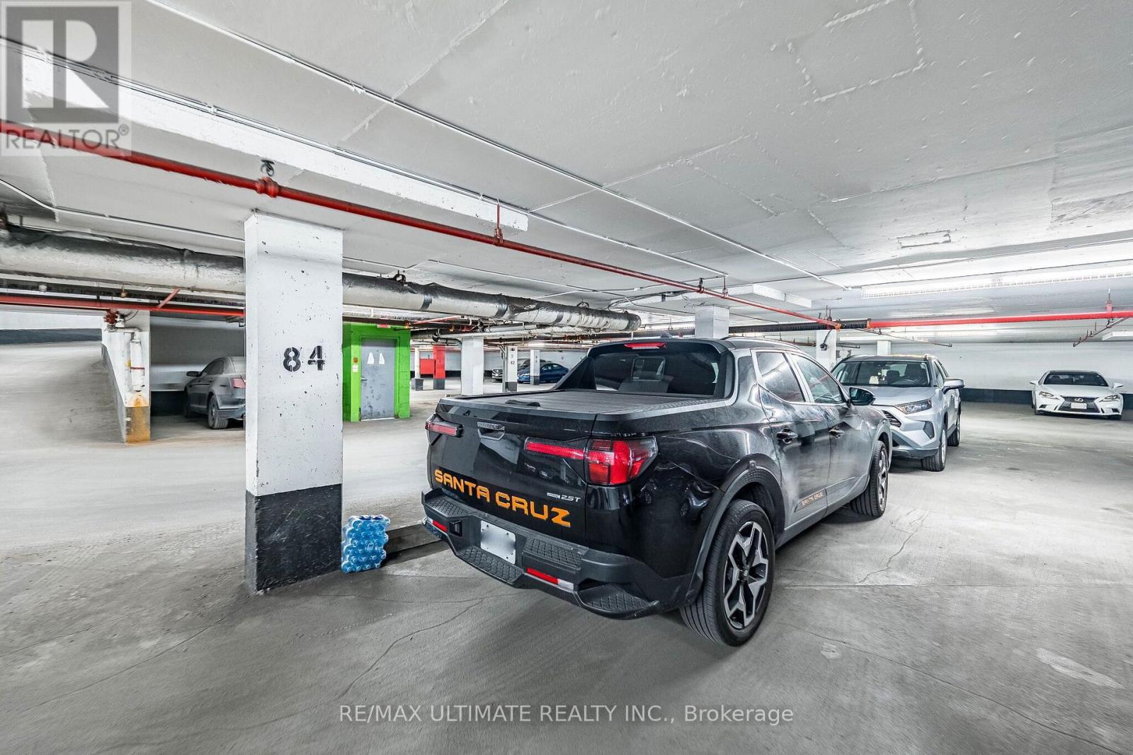 208 - 238 Albion Road, Toronto, ON - Indoor Photo Showing Garage