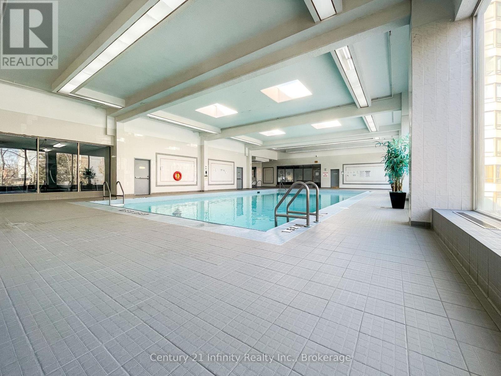 Indoor Pool - 1206 - 5 Greystone Walk Drive, Toronto (Kennedy Park), ON - Indoor Photo Showing Other Room With In Ground Pool